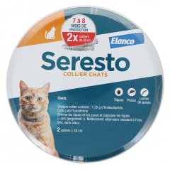 Seresto Pest Control Collars Cats 2 Collars