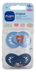 MAM 2 Soothers Original Nature 18 Months and +