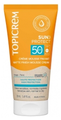 Topicrem Sun Protect Cr&egrave;me Mousse Fini Mat SPF50 50 ml