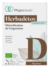 Phytoceutic Herbadetox 12 Active Plants Organic 20 Ampułek