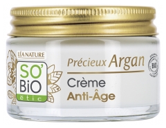 L&eacute;a Nature SO BIO &eacute;tic Pr&eacute;cieux Argan Organiczny Krem Przeciwstarzeniowy 50 ml