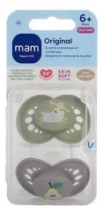 MAM 2 Soothers Original Nature 6 Months and +