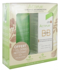 Noreva Actipur BB Cr&egrave;me Teint&eacute;e 30 ml + Gel Dermo-Nettoyant 100 ml Offert