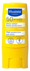 Mustela Sauļo&scaron;anās Zīmulis Augstākā Aizsardzība SPF50 Ģimenei 9 ml