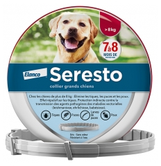 Seresto Antiparasitisk Halsb&aring;nd Store Hunde over 8 kg