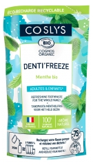 Coslys Pastă de dinți Denti'Freeze cu mentă bio Eco-Recharge 350 g