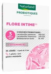 Naturland Probiotiques Flore Intime 30 G&eacute;lules