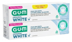 GUM Dentifricio Original White Set di 2 x 75 ml