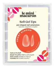 El Mini Macaron 220 C&aacute;psulas Ungulares Suaves Almendra