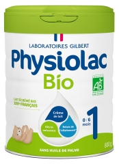 Physiolac Organic 1 From 0 To 6 Months 800g