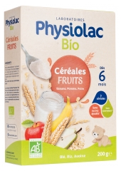 Physiolac Biologische Fruitgranen Vanaf 6 Maanden 200 g