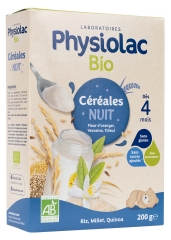Physiolac Bio Cereais Noite A partir de 4 Meses 200 g