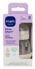 MAM Butelka do Karmienia Easy Start 130 ml 0 Miesięcy Przepływ 0