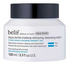 B&aacute;lsamo de Limpeza Desmaquilhante Aqua Bomb Belif 100 ml