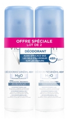 Vichy D&eacute;odorant Min&eacute;ral 48H Lot de 2 x 125 ml