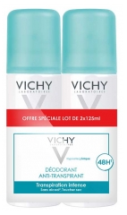 Vichy Antiperspirantas Dezodorantas 48H Veiksmingumas 2 vnt. x 125 ml