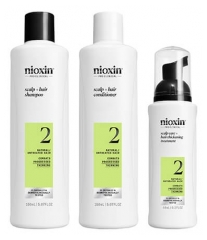 Nioxin Mini rinkinys System 2 plaukų slinkimui mažinti natūraliems plaukams