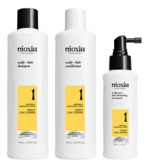 Nioxin Mini-Set System 1 gegen moderaten Haarausfall bei nat&uuml;rlichem Haar