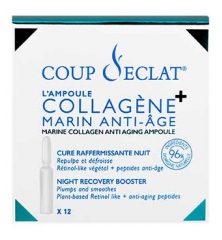 Coup d'&Eacute;clat 12 Ampoules Collag&egrave;ne Marin Anti-&Acirc;ge