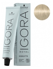 Schwarzkopf Vopsea Permanentă Igora Royal Highlifts 10-1 Blond Cenușiu Deschis