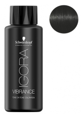 Schwarzkopf Coloration Semi-Permanente Igora Vibrance 1-0 Noir Naturel