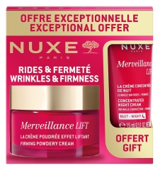 Nuxe Merveillance LIFT La Cr&egrave;me Poudr&eacute;e Effet Liftant 50 ml + La Cr&egrave;me Concentr&eacute;e de Nuit 15 ml Offert