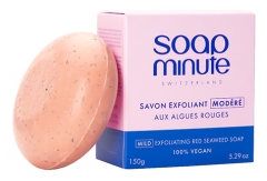 BODY' minute Umiarkowanie złuszczające mydło z czerwonymi algami Soap Minute