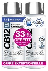 CB12 White 12 Stundas Mutes skalojamais līdzeklis 2 x 250 ml iepakojumā