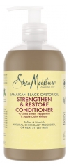 SheaMoisture Aceite de Ricino Negro de Jamaica Acondicionador Fortalecedor y Revitalizante 384 ml