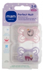 MAM 2 Dudl&iacute;ky Perfect Noc 2-6 Měs&iacute;ců