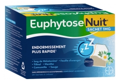 Bayer Sant&eacute; Euphytose Nuit M&eacute;latonine et Feuille d'Oranger 20 Sachets &agrave; Infuser