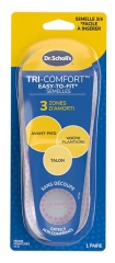Scholl Branțuri Tri-Comfort Easy-to-Fit pentru bărbați 1 pereche