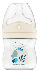 Dodie Steklenička z anti-kolik dudo s perforacijo 150 ml 0-6 mesecev