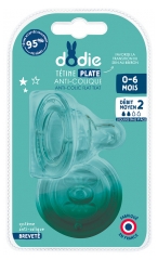 Dodie Sensation+ 2 Platta Nappar Bred Hals 0-6 M&aring;nader Fl&ouml;de 2 Medium
