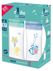 Dodie Sensation+ 330 ml Fl&ouml;de 3 6 M&aring;nader och + Set med 2 Flaskor