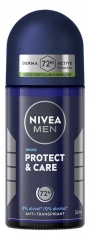 Nivea Men Protect &amp; Care Deodorant Anti-Transpirant 48H Roll-On 50 ml