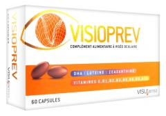 VISUfarma Visioprev 60 Kapsler
