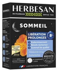 Herbesan Noctaphyt LP 8H Sommeil 30 Comprim&eacute;s