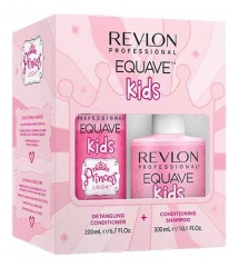 Revlon Professional Equave Kids Princess Look Shampoing Conditionneur Fraise 300 ml + Soin D&eacute;m&ecirc;lant Parfum Fraise 200 ml
