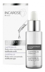 Incarose Pure Solutions Caf&eacute;ins 2% Fluide Actif Concentr&eacute; Tonifiant Yeux 15 ml