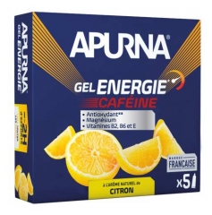 Apurna Gel &Eacute;nergie Caf&eacute;ine 5 X 35 g