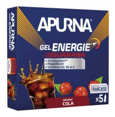 Apurna Gel &Eacute;nergie Guarana 5 x 35 g