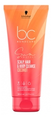 Schwarzkopf Bonacure Sun Protect Gel de spălare pentru corp, păr și scalp 200 ml