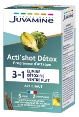 Juvamine Acti'shot D&eacute;tox Artichaut 3en1 10 Shots