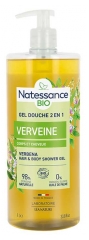 Natessance Toniserende Douche Shampoo Citroen Verbena Biologisch 1 L