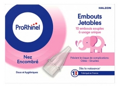 ProRhinel 20 mink&scaron;tų vienkartinių antgalių kūdikių nosies aspiratoriui