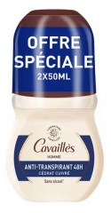 Rog&eacute; Cavaill&egrave;s Dezodorant Absorb+ Man 48H Lot of 2 x 50 ml