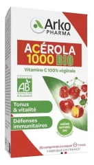 Arkopharma Acerola 1000 Organic 30 Tabletek do żucia