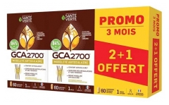 Sant&eacute; Verte GCA 2700 3 x 60 Comprim&eacute;s Offre Sp&eacute;ciale