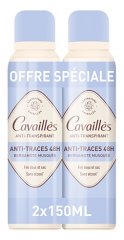 Rog&eacute; Cavaill&egrave;s Absorb+ 48H Deodorant Anti-Marks Spray 2 x 150ml